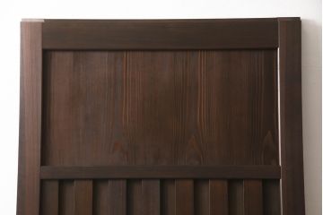 ラフジュ工房オリジナル　和の空間演出におすすめの無双戸1枚(引き戸、格子戸、板戸、帯戸、無双窓、建具)(R-063414)