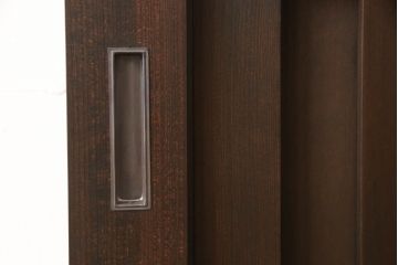 ラフジュ工房オリジナル　和の空間演出におすすめの無双戸1枚(引き戸、格子戸、板戸、帯戸、無双窓、建具)(R-063414)