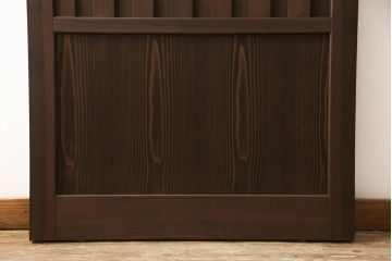 ラフジュ工房オリジナル　和の空間演出におすすめの無双戸1枚(引き戸、格子戸、板戸、帯戸、無双窓、建具)(R-063414)
