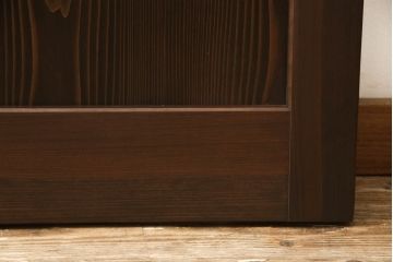 ラフジュ工房オリジナル　和の空間演出におすすめの無双戸1枚(引き戸、格子戸、板戸、帯戸、無双窓、建具)(R-063414)