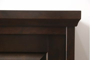 和製ビンテージ　北海道民芸家具　深みのある色合いが魅力の下駄箱(収納棚、戸棚、靴箱、ヴィンテージ)(R-063425)