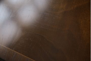イギリスアンティーク　マホガニー材　希少サイズ!!幅せまライティングビューロー(簿記机、ワークデスク、在宅用、在宅ワーク用、引き出し)(R-063438)