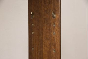 イギリスビンテージ　G-PLAN(ジープラン)　BBシリーズ　ブラックカラーと木の色合いのコントラストが格好良いルームディバイダー(キャビネット、飾り棚、オープンラック、収納棚、戸棚、間仕切り、ヴィンテージ)(R-063439)