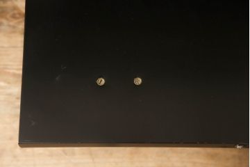 イギリスビンテージ　G-PLAN(ジープラン)　BBシリーズ　ブラックカラーと木の色合いのコントラストが格好良いルームディバイダー(キャビネット、飾り棚、オープンラック、収納棚、戸棚、間仕切り、ヴィンテージ)(R-063439)
