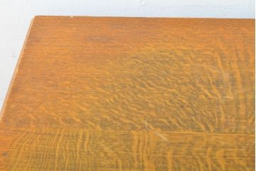イギリスアンティーク　オーク材　引き出しの前板が可動する構造がユニークな脚付きレコードケース(ミュージックキャビネット、チェスト、引き出し、サイドチェスト)(R-063442)