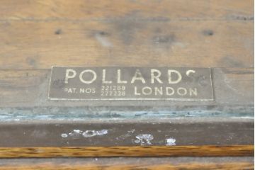 イギリスアンティーク　オーク材　シンプルなデザインが取り入れやすいカウンターガラスケース(ショーケース、陳列棚、飾り棚、ガラス戸棚、店舗什器)(R-063454)