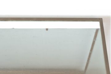 イギリスアンティーク　オーク材　シンプルなデザインが取り入れやすいカウンターガラスケース(ショーケース、陳列棚、飾り棚、ガラス戸棚、店舗什器)(R-063454)