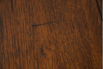 イギリスアンティーク　オーク材　脚のデザインが美しいツイストレッグバタフライテーブル　(R-063466)