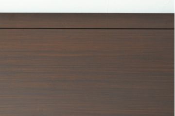 中古　美品　指物工芸家具　本紫檀　漆塗り　丸みを帯びた脚の形がおしゃれな座卓(ローテーブル、センターテーブル)(R-063467)