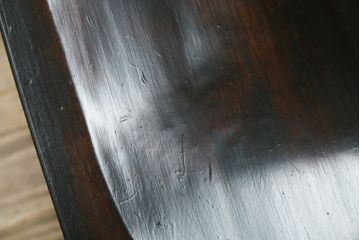 ビンテージ家具　松本民芸家具　クラシカルなダイニングづくりにぴったりの安川式スピンドルチェア(板座チェア、ダイニングチェア、椅子、ヴィンテージ)(R-063469)