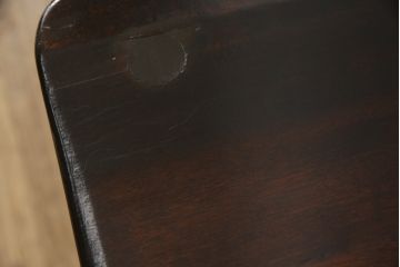 ビンテージ家具　松本民芸家具　クラシカルなダイニングづくりにぴったりの安川式スピンドルチェア2脚セット(板座チェア、ダイニングチェア、椅子、ヴィンテージ)(R-063471)