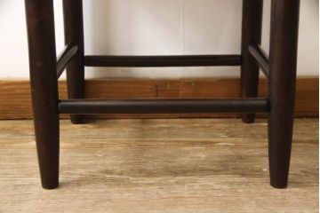 和製ビンテージ　松本民芸家具　和モダンな雰囲気づくりにおすすめの#19型ラッシスツール(ヴィンテージ、椅子、イス、チェア)(R-063474)