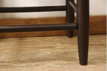 和製ビンテージ　松本民芸家具　和モダンな雰囲気づくりにおすすめの#19型ラッシスツール(ヴィンテージ、椅子、イス、チェア)(R-063474)