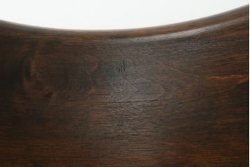 和製ビンテージ　松本民芸家具　くつろぎの時間におすすめの#39A型ロッキングチェア(ヴィンテージ、板座チェア、アームチェア、揺り椅子、イス)(定価約20万円)(R-063475)