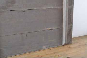 和製アンティーク　特大!!　ラワン材　お洒落な空間に一役買う古材天板1枚(材料、DIY)(R-063476)