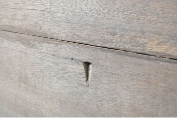 和製アンティーク　特大!!　ラワン材　お洒落な空間に一役買う古材天板1枚(材料、DIY)(R-063476)