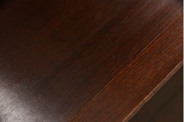 中古　民芸家具　欅(ケヤキ)材　上質な和の空間づくりに取り入れたいシックな水屋箪笥サイドボード(収納棚、戸棚、食器棚、キャビネット)(R-063478)
