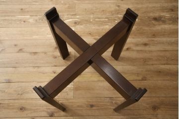 中古　星野民芸家具(星野民藝)　大人の落ち着きある空間づくりにおすすめなセンターテーブル(コーヒーテーブル、オケージョナルテーブル、サイドテーブル)(R-063485)