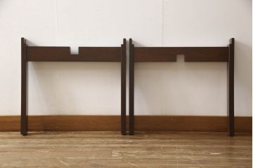 中古　星野民芸家具(星野民藝)　大人の落ち着きある空間づくりにおすすめなセンターテーブル(コーヒーテーブル、オケージョナルテーブル、サイドテーブル)(R-063485)