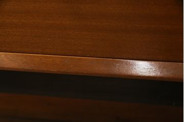 イギリスビンテージ　レア品　希少モデル!　nathan(ネイサン)社　スタイリッシュなサイドボード(サイドキャビネット、リビングボード、収納棚、戸棚、引き出し、ヴィンテージ、北欧)(R-063500)