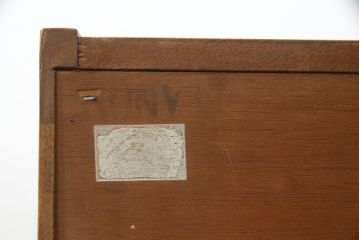 イギリスビンテージ　レア品　希少モデル!　nathan(ネイサン)社　スタイリッシュなサイドボード(サイドキャビネット、リビングボード、収納棚、戸棚、引き出し、ヴィンテージ、北欧)(R-063500)