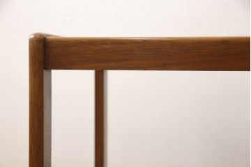 イギリスビンテージ　チーク材　タイルトップが素朴な印象のローテーブル(センターテーブル、コーヒーテーブル、サイドテーブル、ヴィンテージ)(R-063502)
