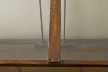 ベルギーアンティーク　オーク材　特大　上品な佇まいが魅力のガラスケース(ショーケース、飾り棚、陳列棚)(R-063512)