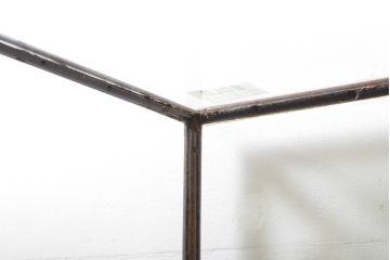 ベルギーアンティーク　オーク材　特大　上品な佇まいが魅力のガラスケース(ショーケース、飾り棚、陳列棚)(R-063512)