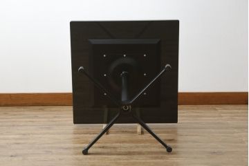 中古　特注　御影石　スタイリッシュでモダンな雰囲気漂うラウンジテーブル(サイドテーブル、コーヒーテーブル)(R-063516)