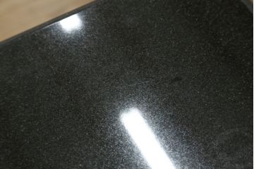 中古　特注　御影石　スタイリッシュでモダンな雰囲気漂うラウンジテーブル(サイドテーブル、コーヒーテーブル)(R-063517)