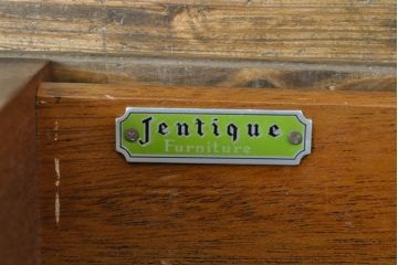 イギリスビンテージ　Jentique(ジェンティーク)　洗練されたデザインが魅力的なサイドボード(テレビ台、テレビボード、収納棚、戸棚、サイドキャビネット、引き出し、北欧)(R-063535)