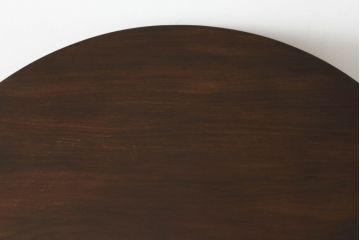 イギリスアンティーク　ウォールナット材　カフェ風インテリアとしてもオススメ!!上品な佇まいが魅力のチルトアップテーブル(カフェテーブル、コーヒーテーブル、ダイニングテーブル、2人掛け、2P、店舗什器)(R-063538)