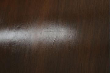 イギリスアンティーク　ウォールナット材　カフェ風インテリアとしてもオススメ!!上品な佇まいが魅力のチルトアップテーブル(カフェテーブル、コーヒーテーブル、ダイニングテーブル、2人掛け、2P、店舗什器)(R-063538)