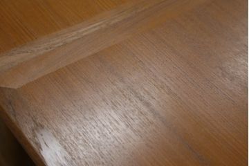 デンマークビンテージ　北欧ヴィンテージ　チーク材　すっきりとした佇まいが魅力的なエクステンションテーブル(ダイニングテーブル、4人掛け、6人掛け、8人掛け、伸長式、食卓、作業台)(R-063542)