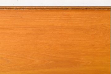 イギリスビンテージ　チーク材　先端に向かって細く伸びた脚がスタイリッシュなサイドテーブル(ローテーブル、リビングテーブル、センターテーブル、ヴィンテージ)(R-063548)
