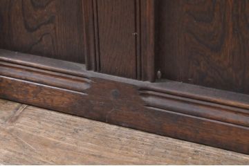 中古　イギリス家具　ERCOL(アーコール)　おしゃれなディスプレイが楽しめる壁掛け収納棚(飾り棚、ウォールラック、ウォールシェルフ、英国)(R-063549)