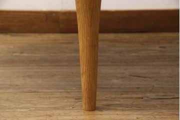 中古　飛騨産業　キツツキ　森のことば　ibukiシリーズ　丸みのあるデザインが可愛らしいリビングテーブル(センターテーブル、ローテーブル)(定価105,600円)(R-063562)