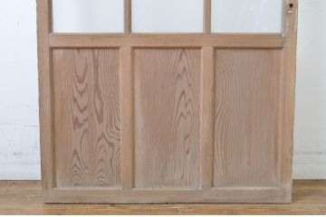 アンティーク建具　ペイント仕上げ限定　レトロな雰囲気づくりにおすすめのガラス戸1枚(引き戸)(R-063576)