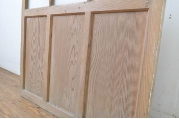 アンティーク建具　ペイント仕上げ限定　レトロな雰囲気づくりにおすすめのガラス戸1枚(引き戸)(R-063576)