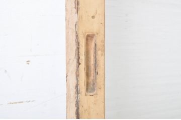 アンティーク建具　ペイント仕上げ限定　モールガラス　光を取り入れたいお部屋におすすめのガラス戸1枚(引き戸)(R-063579)