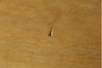 和製アンティーク　総桐材　松竹梅・鶴亀の図柄が彫刻された丸金具が趣き深い庄内箪笥サイドボード(桐箪笥、整理タンス、古箪笥、引き出し、サイドチェスト)(R-063603)