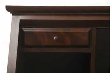中古　松本民芸家具　805型　気品溢れる佇まいが魅力的なライティングビューロー(簿記机、在宅ワーク、在宅用ワークデスク、机、在宅用引き出し)(R-063662)