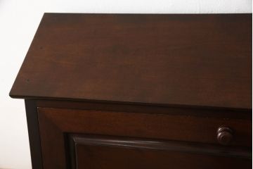 中古　松本民芸家具　805型　気品溢れる佇まいが魅力的なライティングビューロー(簿記机、在宅ワーク、在宅用ワークデスク、机、在宅用引き出し)(R-063662)