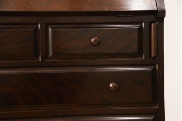 中古　松本民芸家具　805型　気品溢れる佇まいが魅力的なライティングビューロー(簿記机、在宅ワーク、在宅用ワークデスク、机、在宅用引き出し)(R-063662)