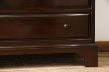 中古　松本民芸家具　805型　気品溢れる佇まいが魅力的なライティングビューロー(簿記机、在宅ワーク、在宅用ワークデスク、机、在宅用引き出し)(R-063662)