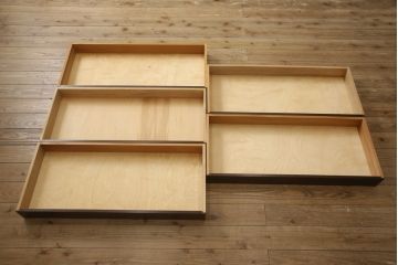 中古　美品　松本民芸家具　クラシカルな雰囲気が魅力のG型和タンス(着物箪笥、チェスト、収納棚)(定価約78万円)(R-063671)