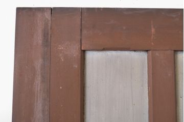 アンティーク建具　ペイント仕上げ限定　レトロな雰囲気を醸し出すドア1枚(扉、木製扉、玄関ドア)(R-063684)