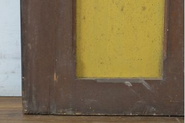 アンティーク建具　ペイント仕上げ限定　レトロな雰囲気を醸し出すドア1枚(扉、木製扉、玄関ドア)(R-063685)