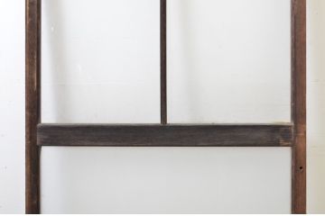 アンティーク建具　レトロな雰囲気づくりにおすすめ!シンプルなガラス戸1枚(引き戸)(R-063714)