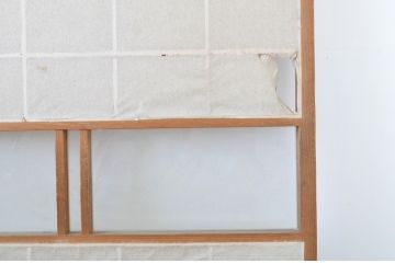 アンティーク建具　落ち着きのある和を演出する障子戸4枚セット(引き戸)(R-063726)